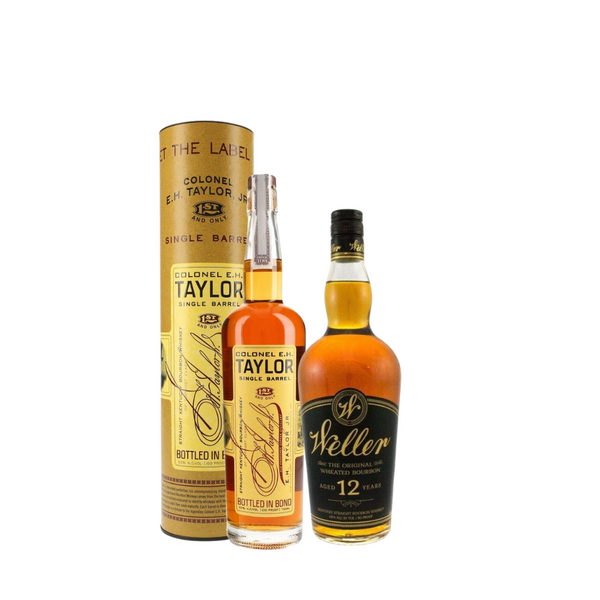 W.L. Weller 12 Year Bourbon & E.H. Taylor Single Barrel Bourbon