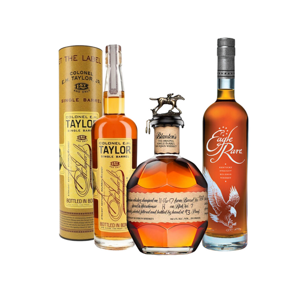 Blanton's Single Barrel & Eagle Rare Whiskey & E.H Taylor Single Barrel Bundle