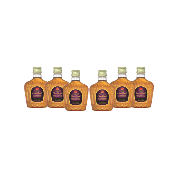 Crown Royal Blackberry Mini 6 x 50ml