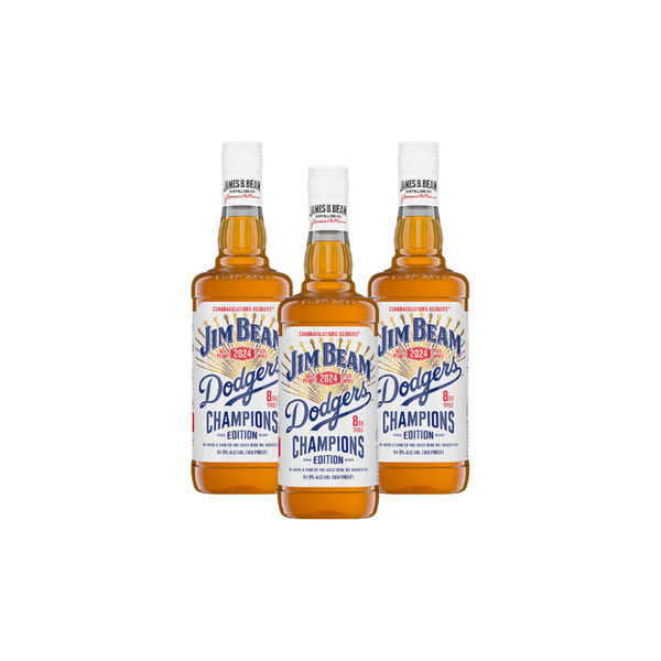 Buy Jim Beam Bourbon Dodgers 8th Title Champions Edition | Smooth