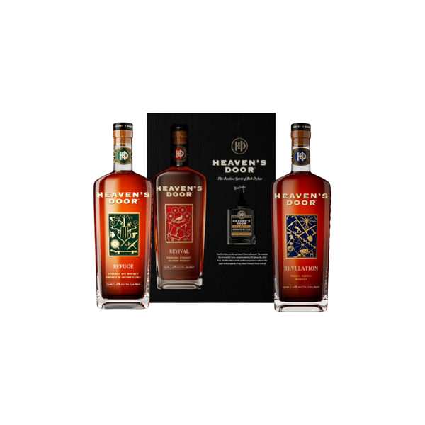 Heaven's Door Trilogy Whiskey Bundle 750ml