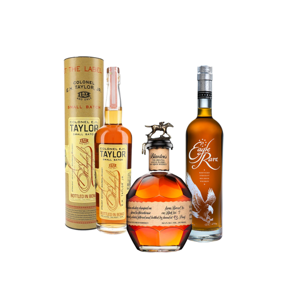 Blanton's Single Barrel & Eagle Rare Whiskey & E.H Taylor Small Batch Bundle