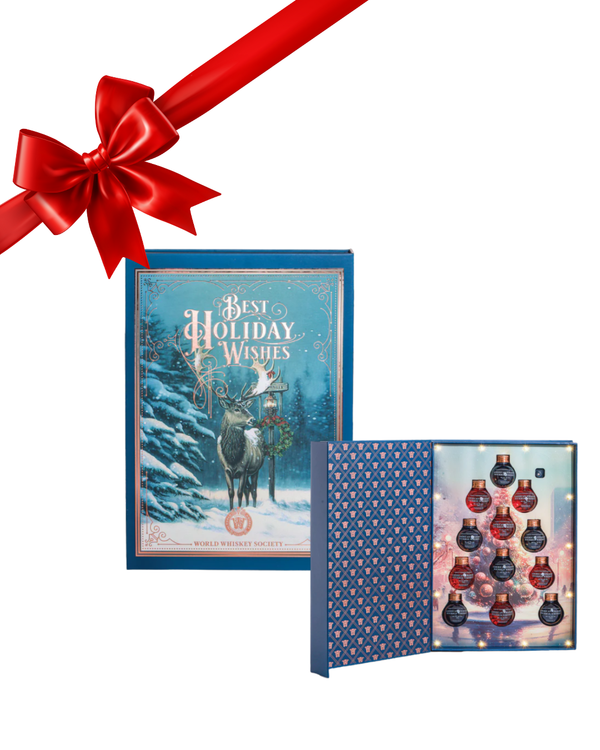 Best Holiday Wishes Bourbon Ball Ornament Gift Set