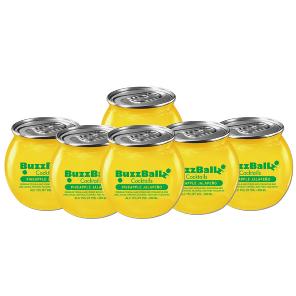 Buzzballz Pineapple Jalapeno Cocktails