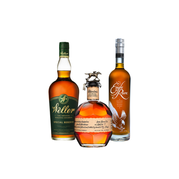 Weller Special Reserve + Blanton's Single Barrel + Eagle Rare Bundle