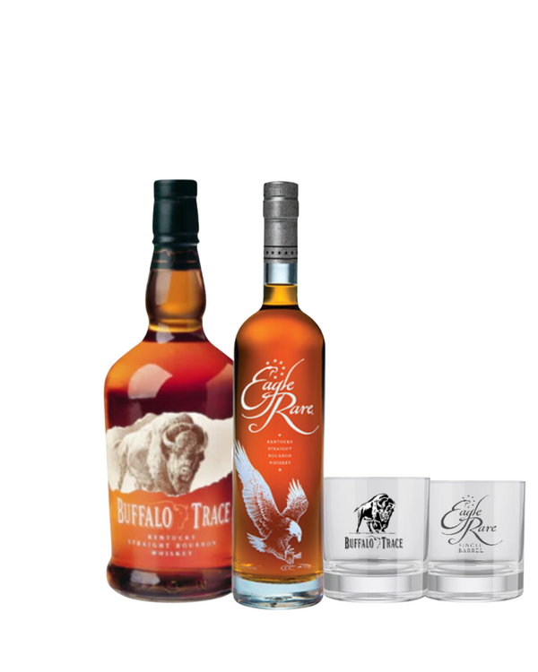 Buffalo Trace and Eagle Rare Cup Bundle