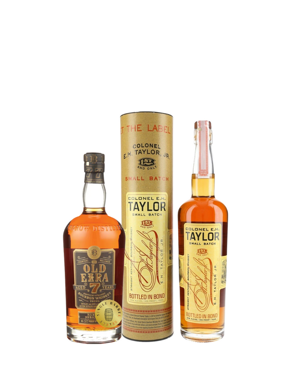 EH Taylor Small Batch Bourbon and Old Ezra 7 Year