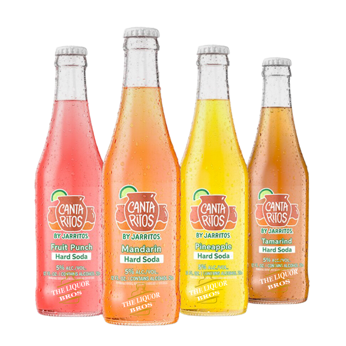 Buy Cantaritos Jarritos Hard Soda Variety Pack | 4-pack 12oz – The ...