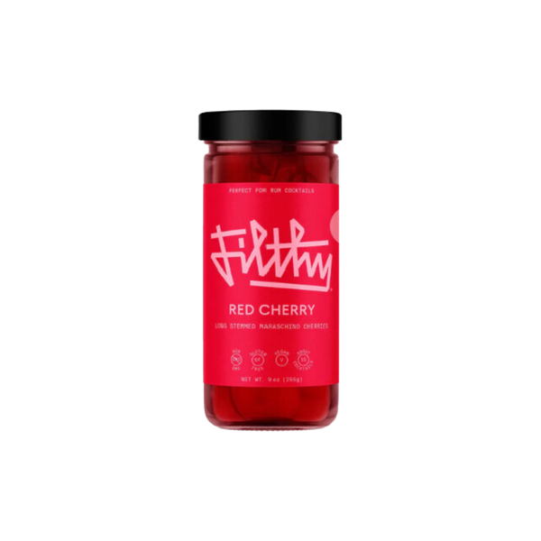 Filthy Red Cherry Garnish 8.5 oz