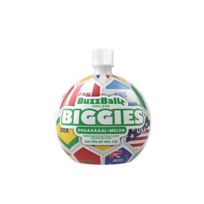 Buzzballz BIGGIES GOAAAAAAL-MELON 1.75 L – The Liquor Bros