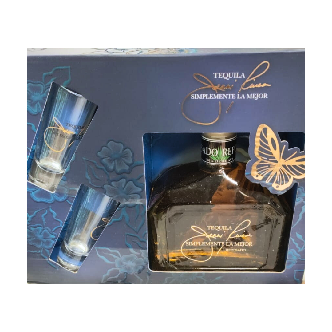 Jenni Rivera Reposado Tequila Gift Set 750ml The Liquor Bros