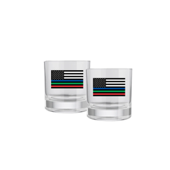 American Spirit Rocks Glass Set
