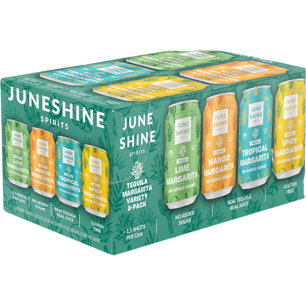 June Shine Tequila Margarita Variety 8 pack 12 oz cans