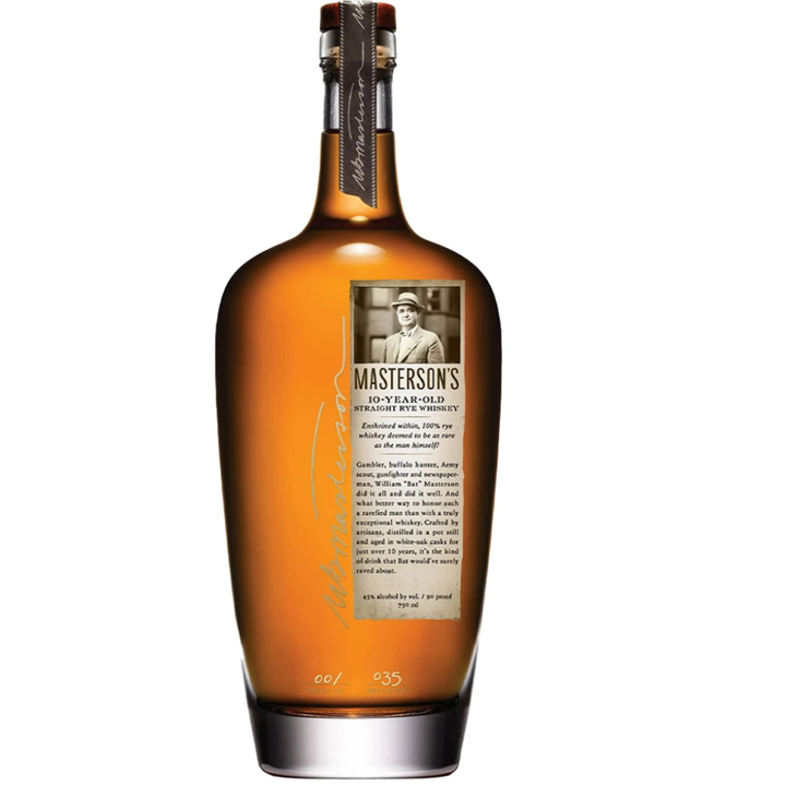  Masterson's 10 Year Straight Rye Whiskey 750 ml