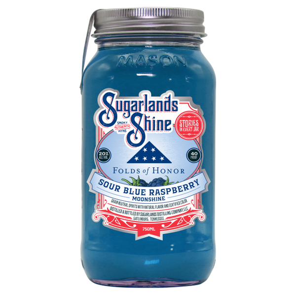 Sugarlands Folds of Honor Sour Blue Raspberry 750 ml