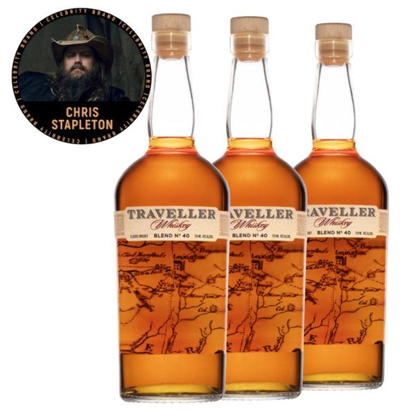Traveller Whiskey Bundle X by Chris Stapelton & Buffalo Trace 3 Pack 750ml