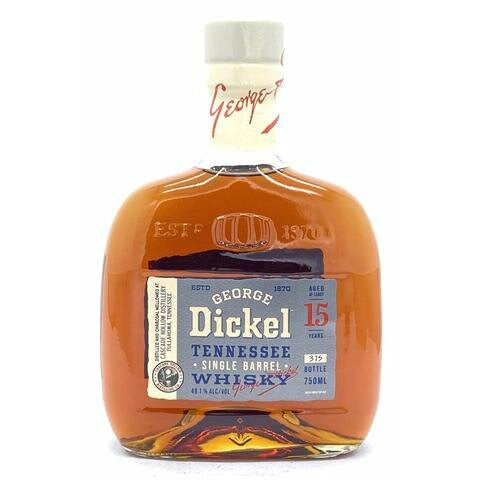 George Dickel 15 Year Single Barrel Tennessee Whiskey 750ml