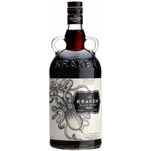 The Kraken Black Spiced Rum 94 Proof 750ml - The Liquor Bros