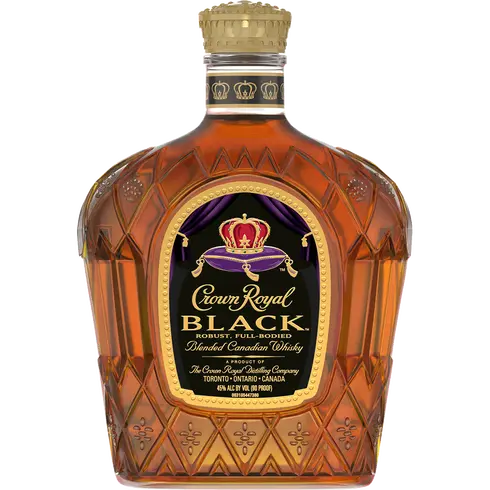 Crown Royal Canadian Whisky Black 750ml - The Liquor Bros