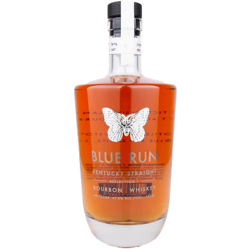Blue Run Kentucky Straight Bourbon Whiskey Reflection