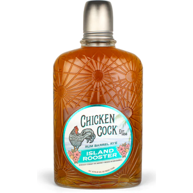 Chicken Cock Island Rooster Rum Barrel Rye 750ml