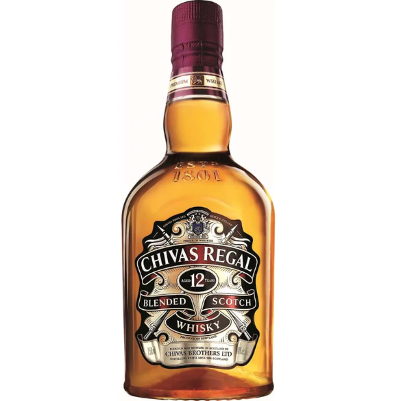 Chivas Regal 12 Year Whisky 750 ml - The Liquor Bros