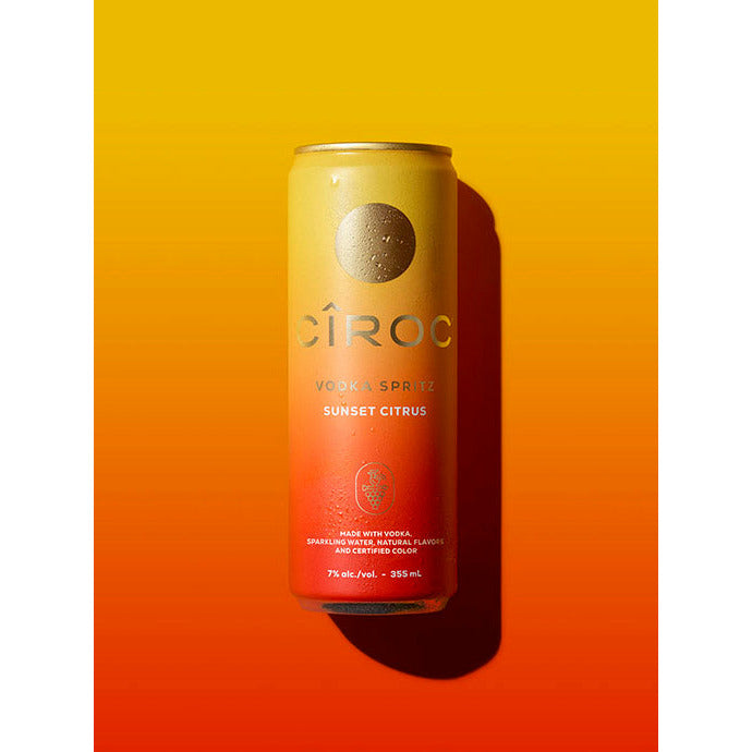 Ciroc Sunset Citrus Spritz 4 Pack 355ml
