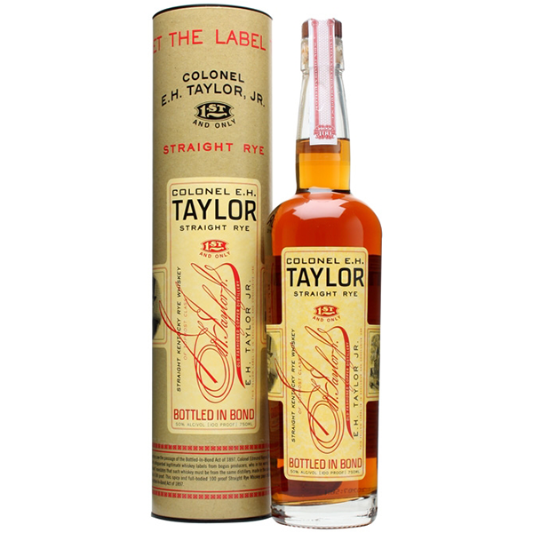 Colonel E.H. Taylor Straight Rye Bottled In Bond 750ml - The Liquor Bros