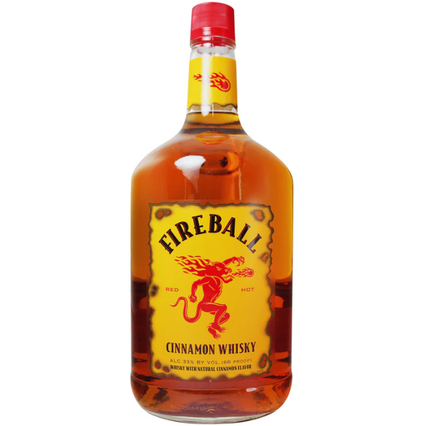 Fireball Cinnamon Whisky Plastic Bottle 1.75 Liter