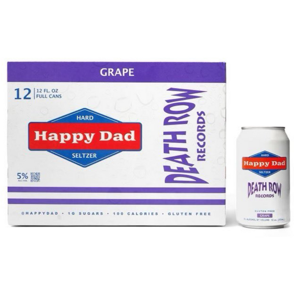 Happy Dad Grape X Death Row Records 12 Pack 12oz