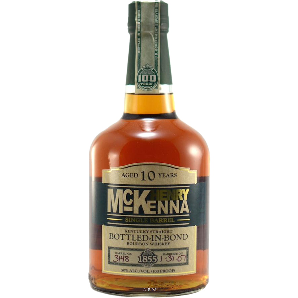 Henry Mckenna 10 Year Single Barrel Kentucky Bourbon 750ml