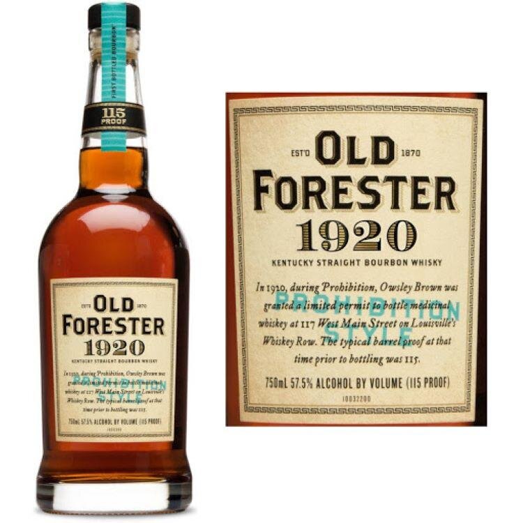 Old Forester 1920 Prohibition Style 750ml - The Liquor Bros