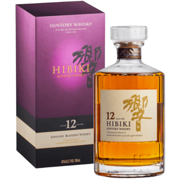 Hibiki 12 Year Old Japanese Whisky 750ml