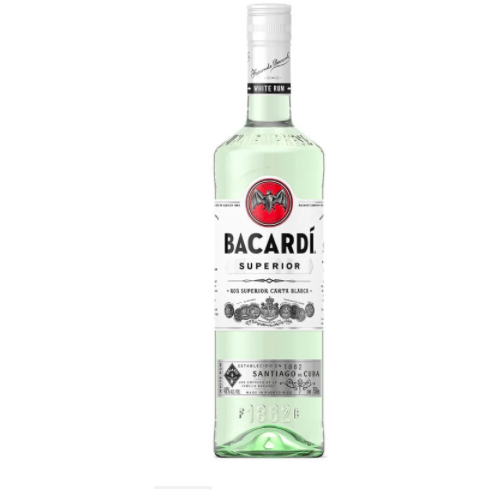 Bacardi Superior White Rum 750ml