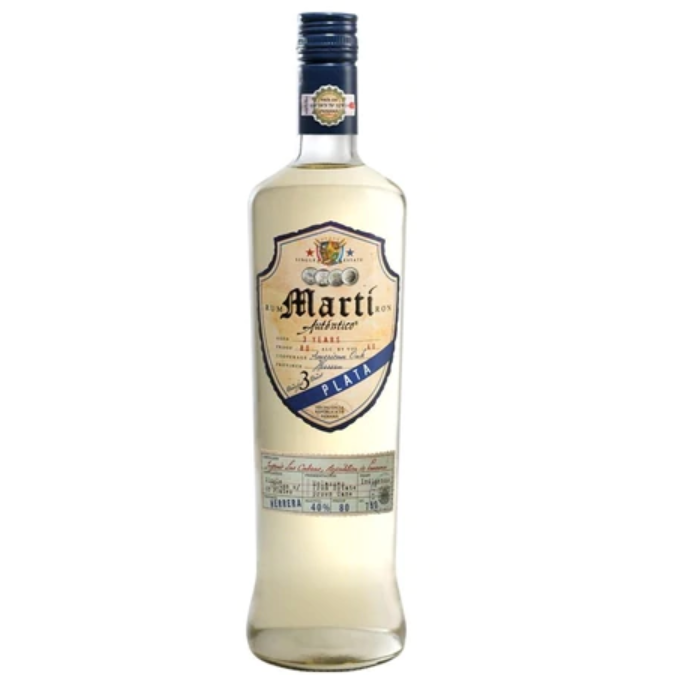 Marti Plata Rum White 750ml - The Liquor Bros