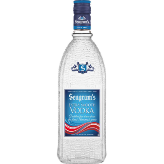 Seagram's Vodka Extra Smooth 750ml - The Liquor Bros