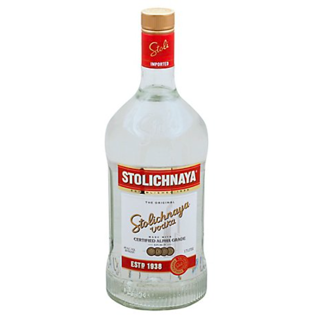 Stolichnaya Vodka 1.75 Liter