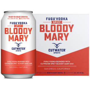 Cutwater Spicy Bloody Mary Ready-To-Drink 4pk-12oz cans