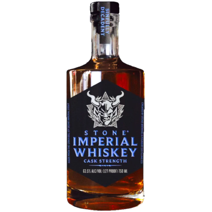 Stone Imperial Cask Strength Bourbon Whiskey Limited Edition 750ml