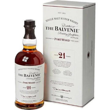 The Balvenie Portwood 21 Year Single Malt Whisky 750ml