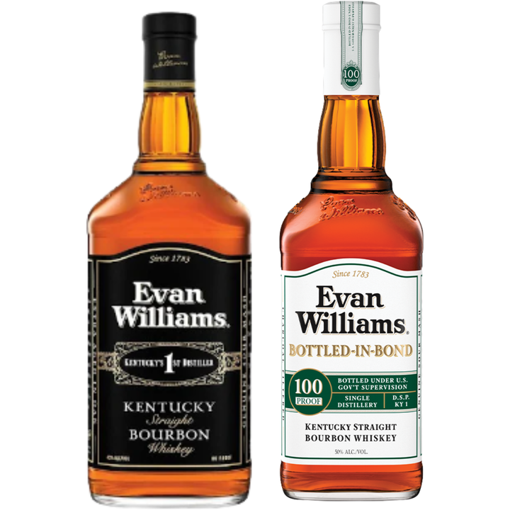 Evan Williams Bourbon Combo 750ml