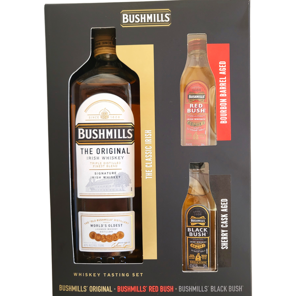 Bushmills Original Whiskey Tasting Set 750ml | The Liquor Bros Bushmills Original Whiskey Tasting Set 750ml | The Liquor Bros