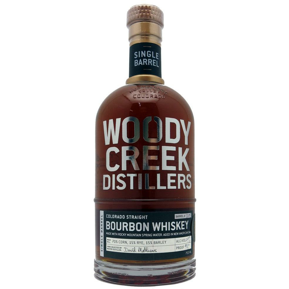 Woody Creek Single Barrel Straight Rye Whiskey 750ml