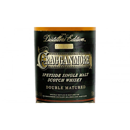 Cragganmore Distiller's Edition Single Malt Scotch Whisky 750ml