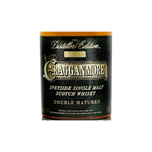 Cragganmore Distiller's Edition Single Malt Scotch Whisky 750ml