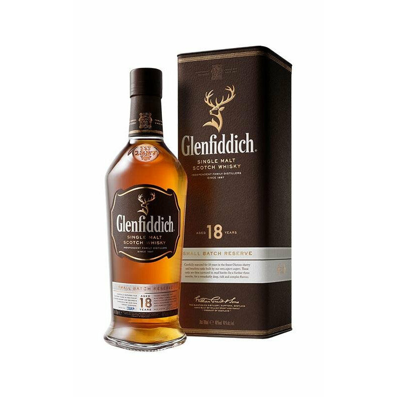Glenfiddich Single Malt Scotch Whiskey 18 Year 750ml - The Liquor Bros