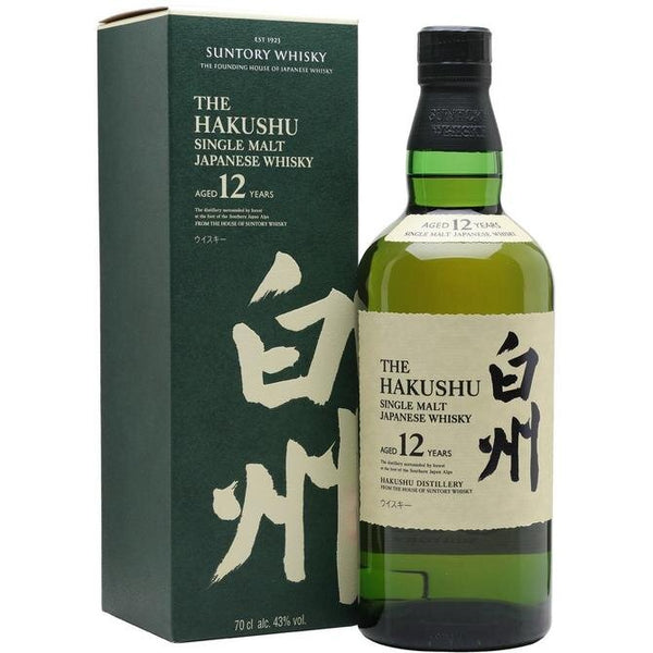 Suntory Hakushu 12 Year Japanese Whisky 750ml - The Liquor Bros