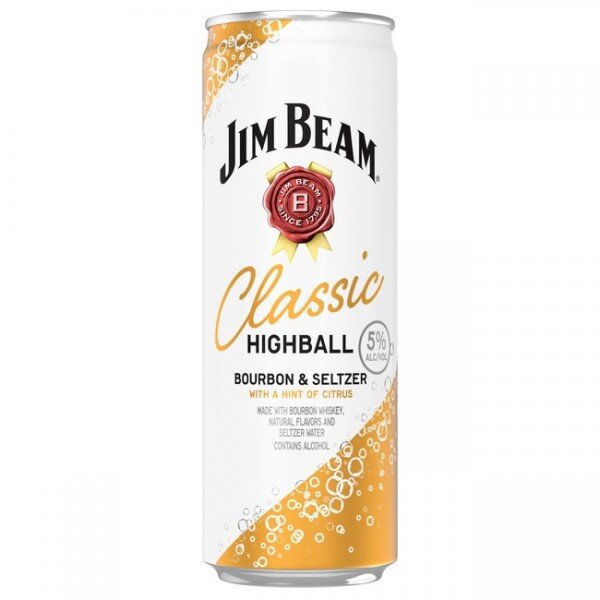 Jim Beam Classic Highbill 4-Pack 12 OZ Cans - The Liquor Bros