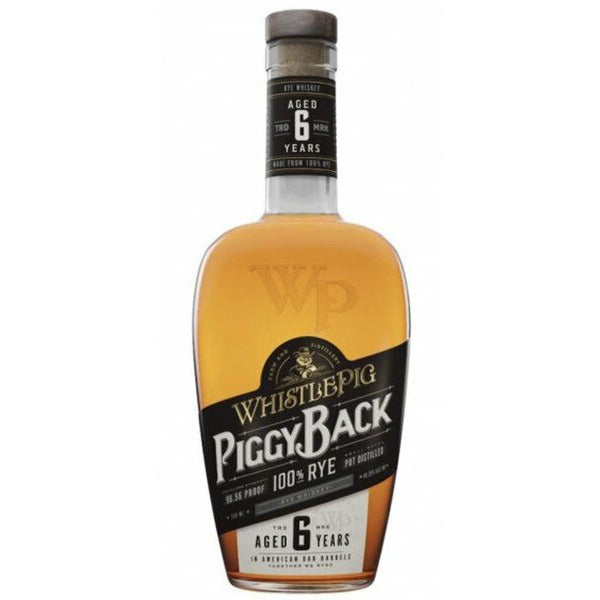 Whistlepig Piggyback 6 Year Rye Whiskey 750ml
