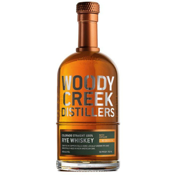Woody Creek Distillers Rye Whiskey Cask Strength 750ml